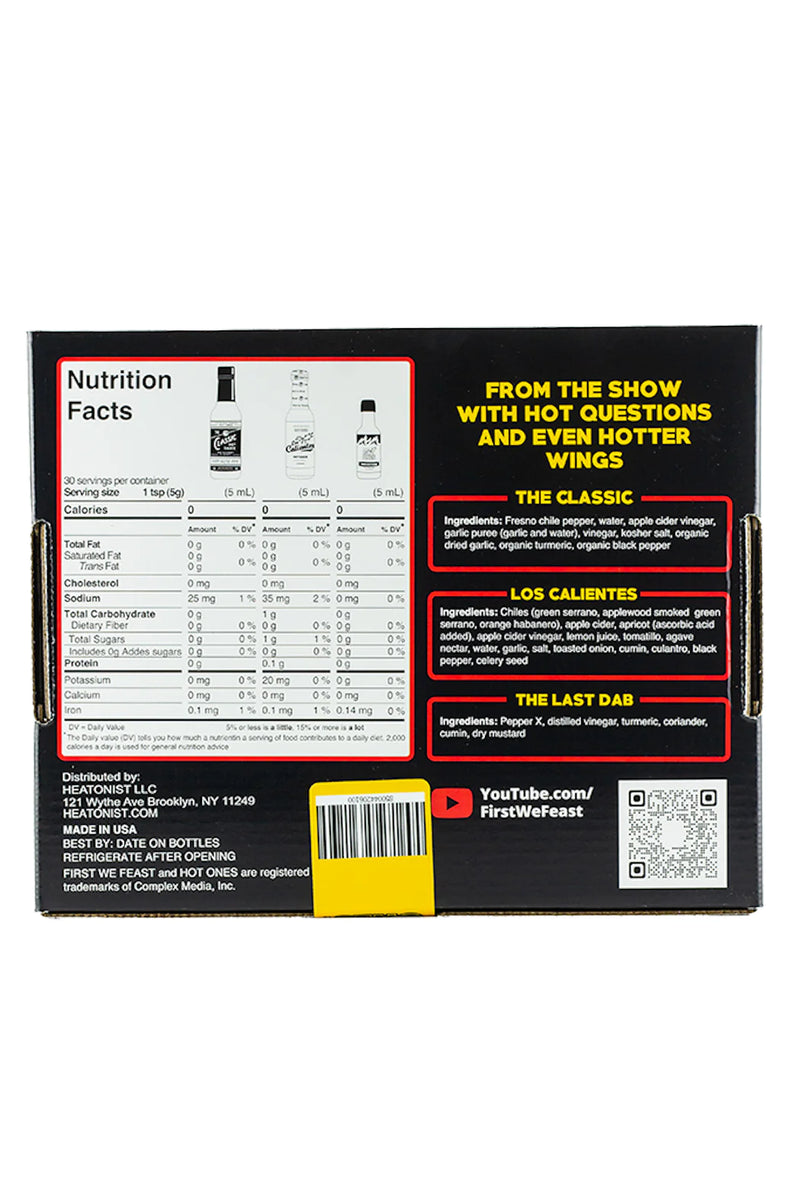 Hot Ones Mini Dab Challenge Super Hot Sauces
