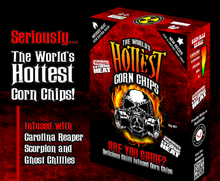 Load image into Gallery viewer, The World's Hottest Corn Chips - Super Hot Sauces