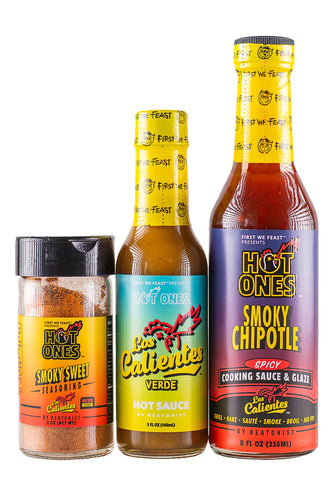 Los Calientes Grill Pack | Hot Ones - Super Hot Sauces