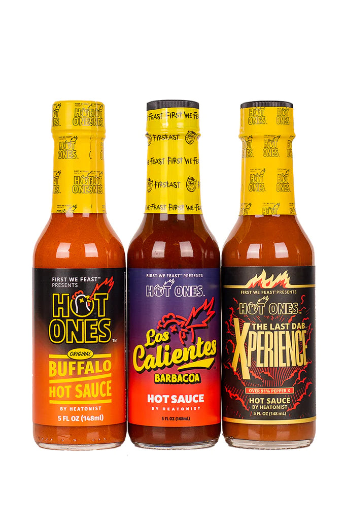 Season 22 Hot Ones Trio Super Hot Sauces