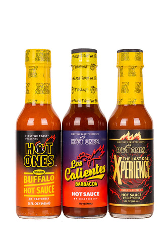 Hot Ones Season 22 Hot Ones Trio - Super Hot Sauces