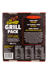 Los Calientes Grill Pack Box Label - Super Hot Sauces