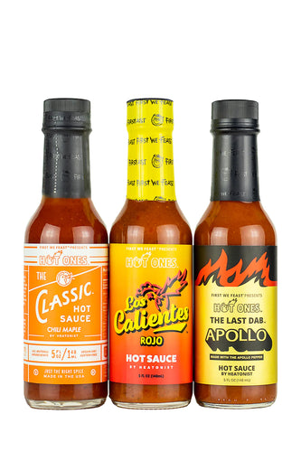 Season 21 Hot Ones Trio - Super Hot Sauces