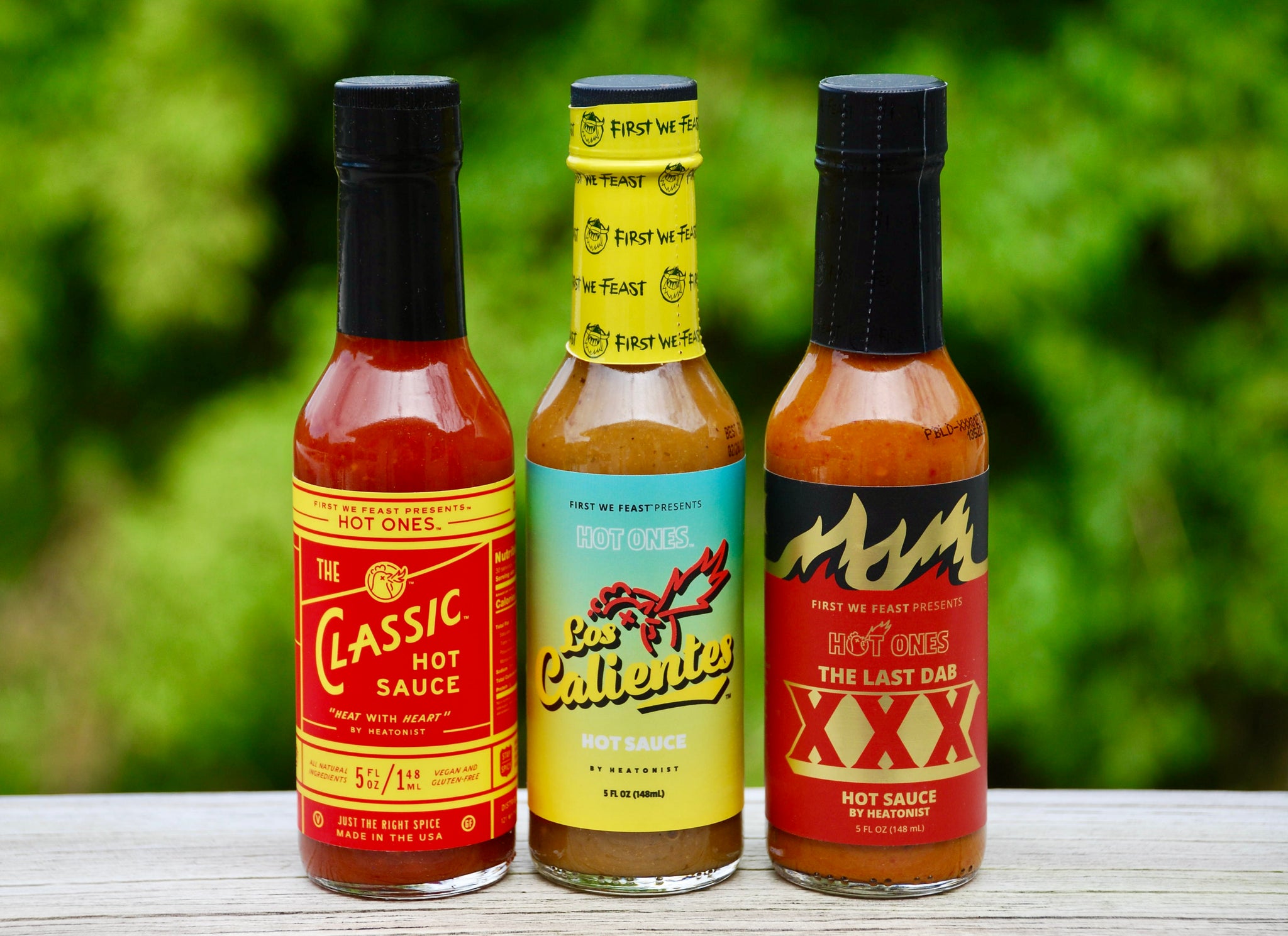 Hot Ones Hot Sauce Los Calientes Grill Pack