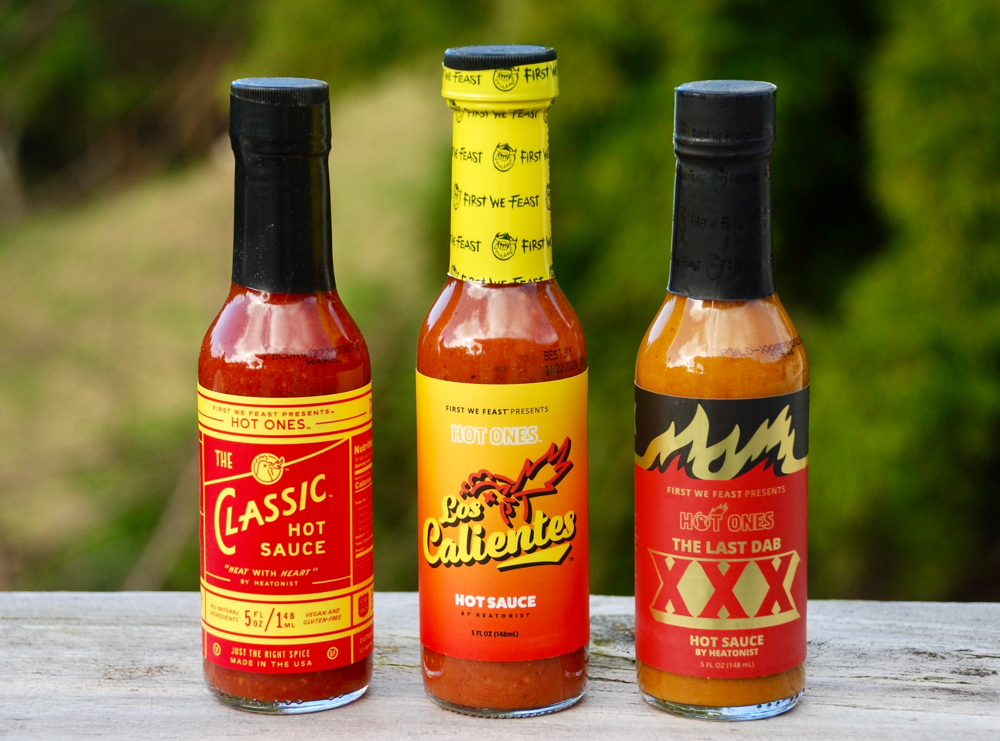 Hot Ones Trio Pack Hot Sauce Gift Set