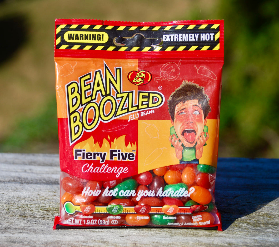 Jelly Belly Bean Boozled Fiery Five Bag - Super Hot Sauces