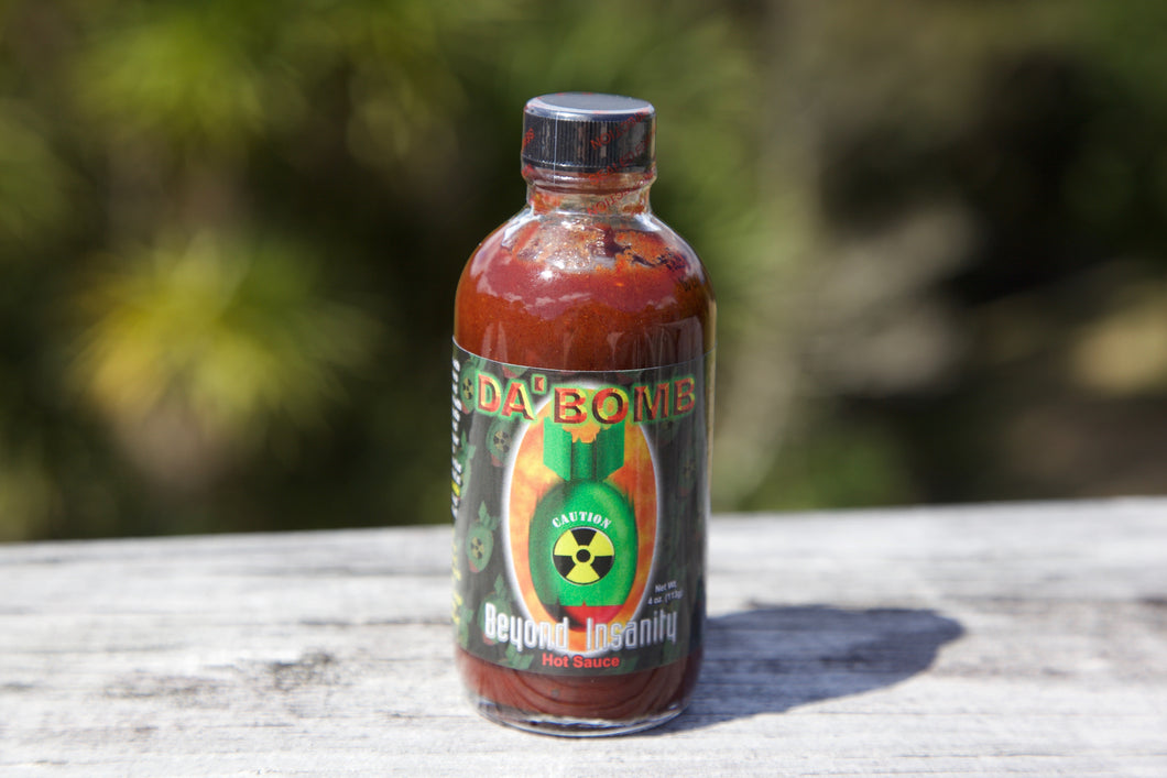 Da' Bomb Beyond Insanity Hot Sauce - Super Hot Sauces