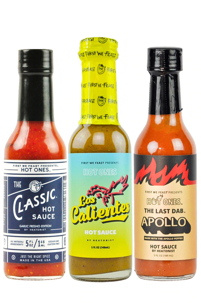 Season 18 Hot Ones Trio – Super Hot Sauces
