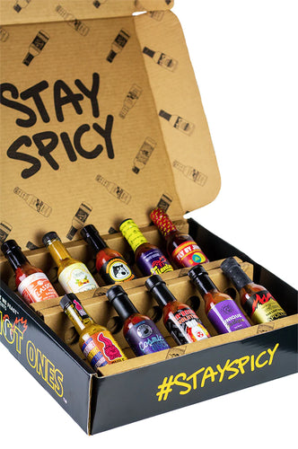 Hot Ones 10 Pack - Season 19 Briefcase - Super Hot Sauces