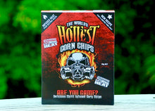 Load image into Gallery viewer, The World&#39;s Hottest Corn Chips - Super Hot Sauces